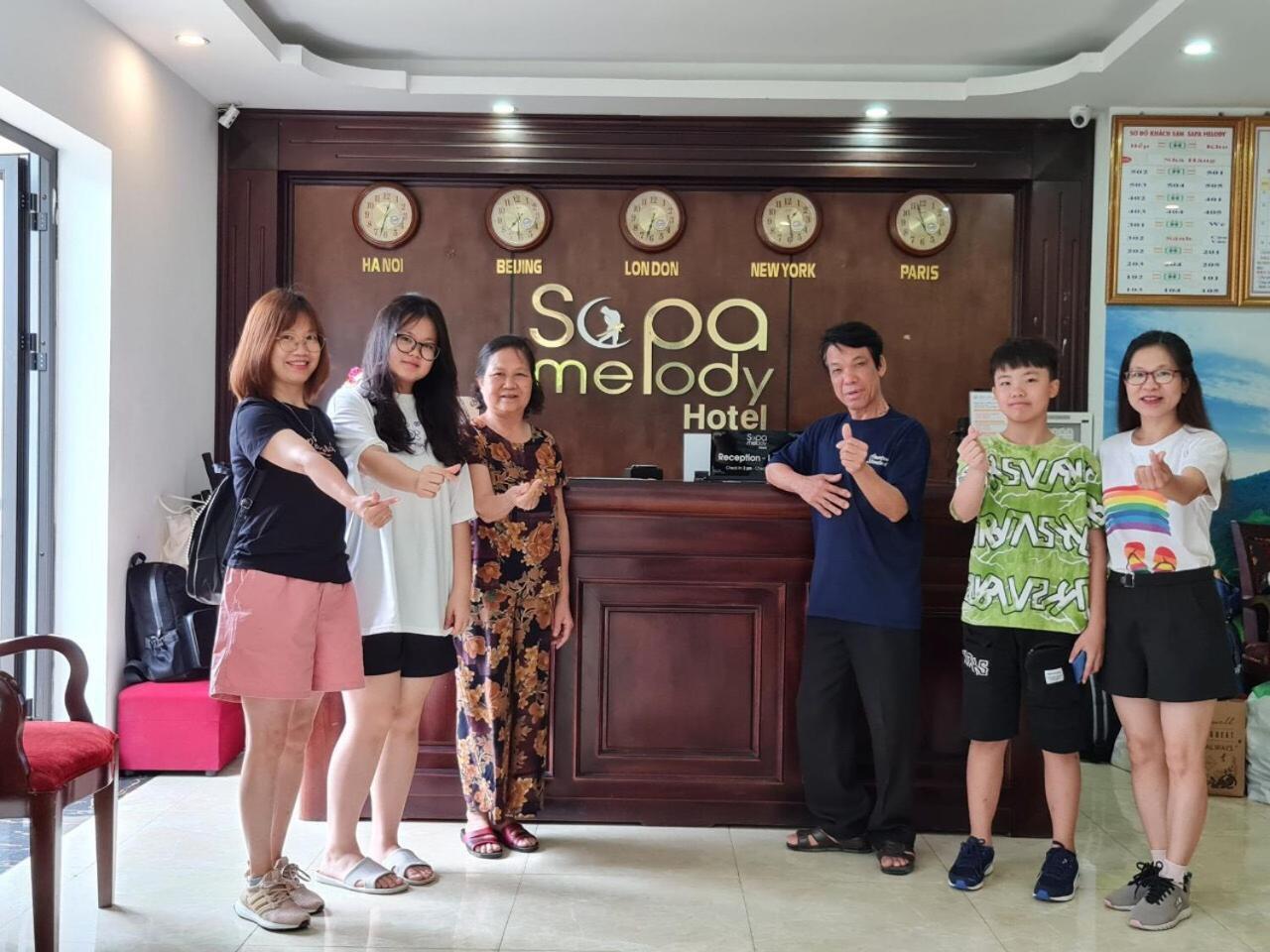 Sapa Melody Hotel エクステリア 写真